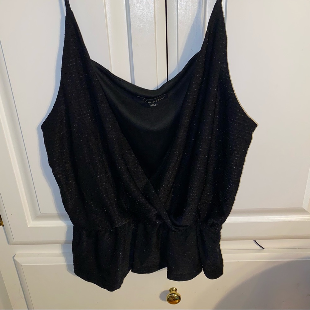 Black Tank Top/Crop Top